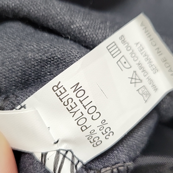 3/$20 Black Faux Leather Skort NWOT ZB - Picture 4 of 5